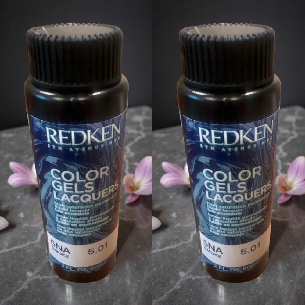 Redken Color Gels Lacquers 5NA 2 oz Smoke_ 2 units